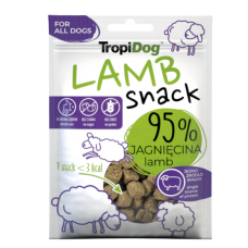 Tropidog Lamsnack - Hondensnack 6x70gram